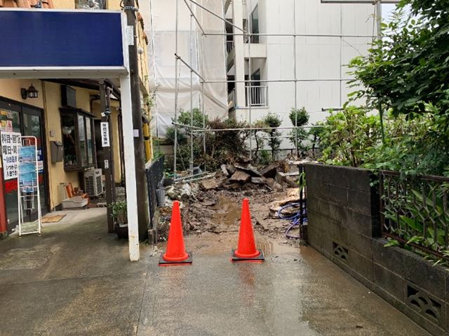 木造２階建て家屋解体工事(神奈川県相模原市南橋本)　工事後の様子です。